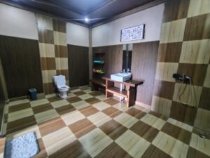 shower area